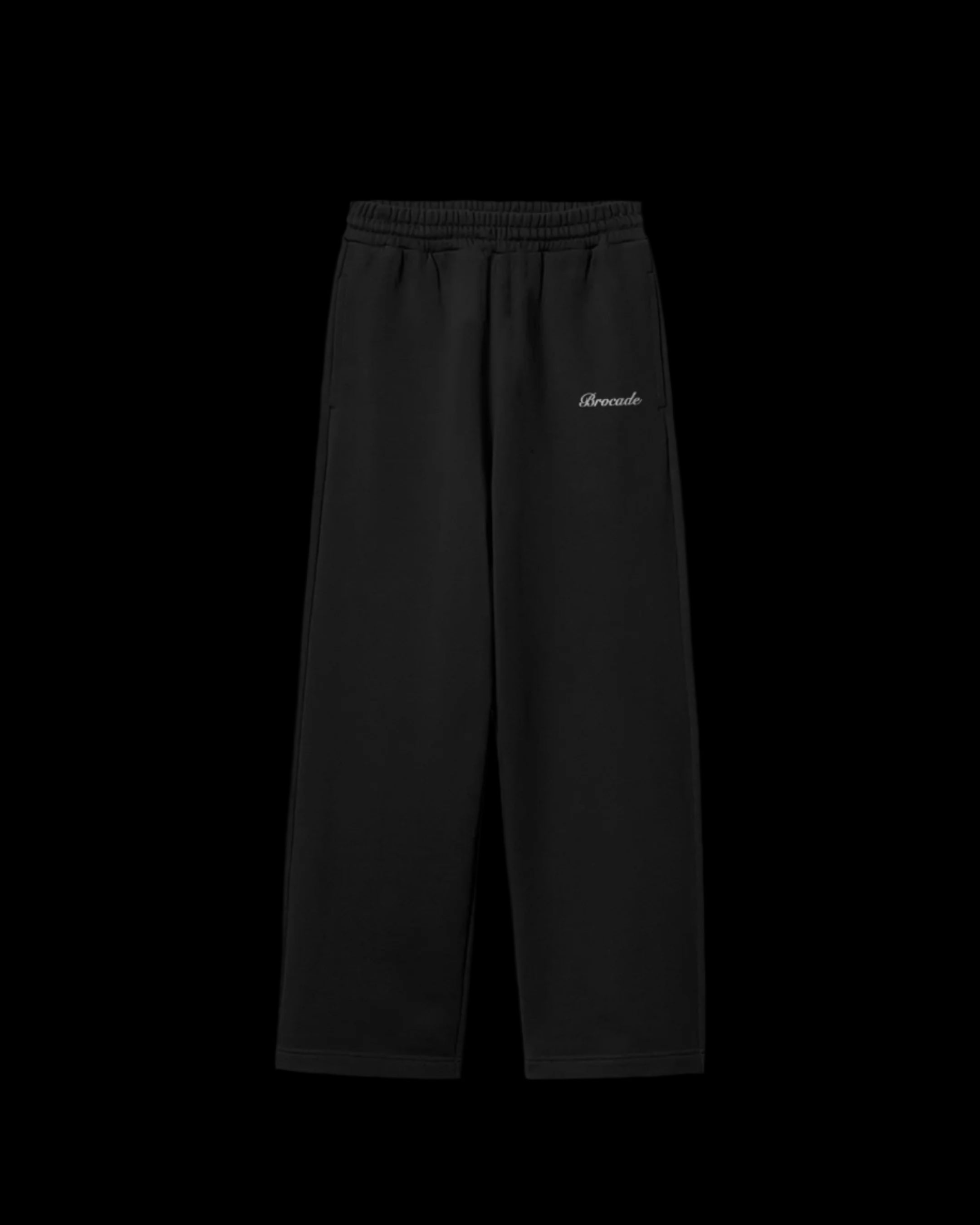 Black Basic Trouser Front