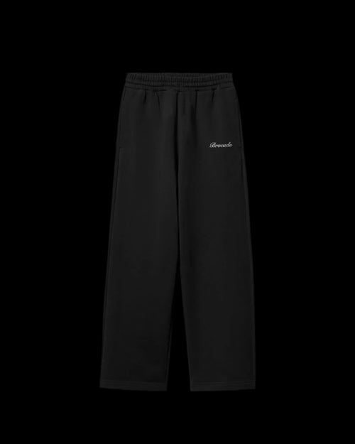 Black Basic Trouser Front