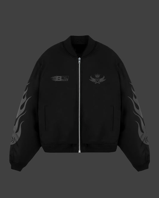 VELOCITY BLACK BOMBER VARSITY