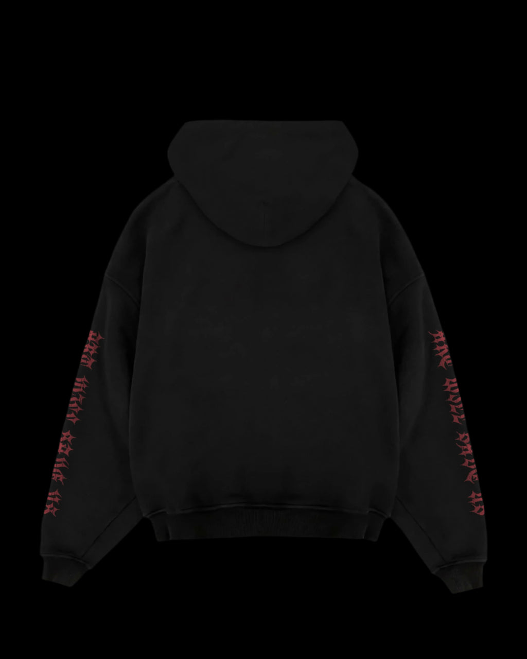 AWSU FUR BLACK ZIPUP HOODIE
