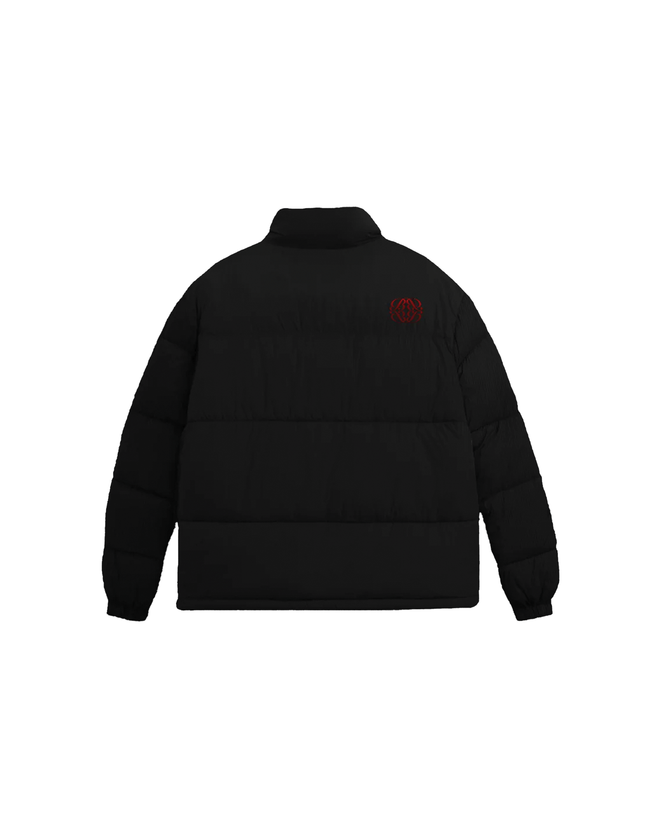 CORDUROY BLACK PUFFER