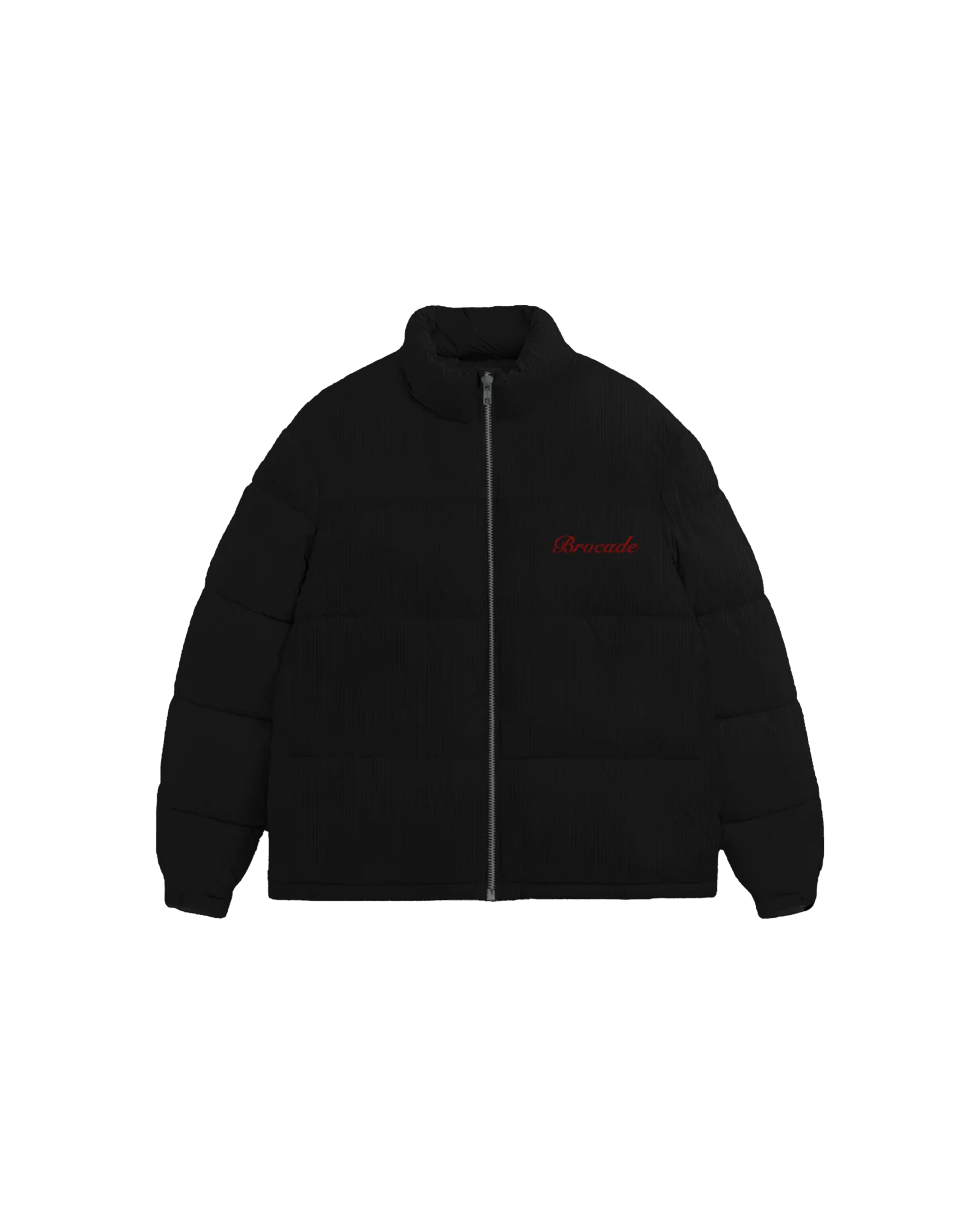 CORDUROY BLACK PUFFER