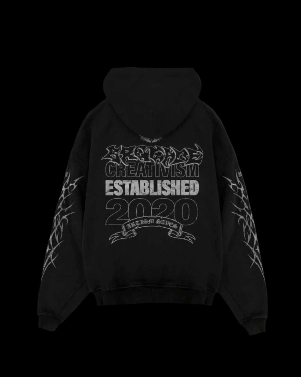 CREATIVISM CHRONICLES BLACK HOODIE