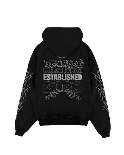 CREATIVISM CHRONICLES BLACK HOODIE