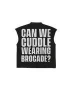 CURL UP TEE (BLACK)
