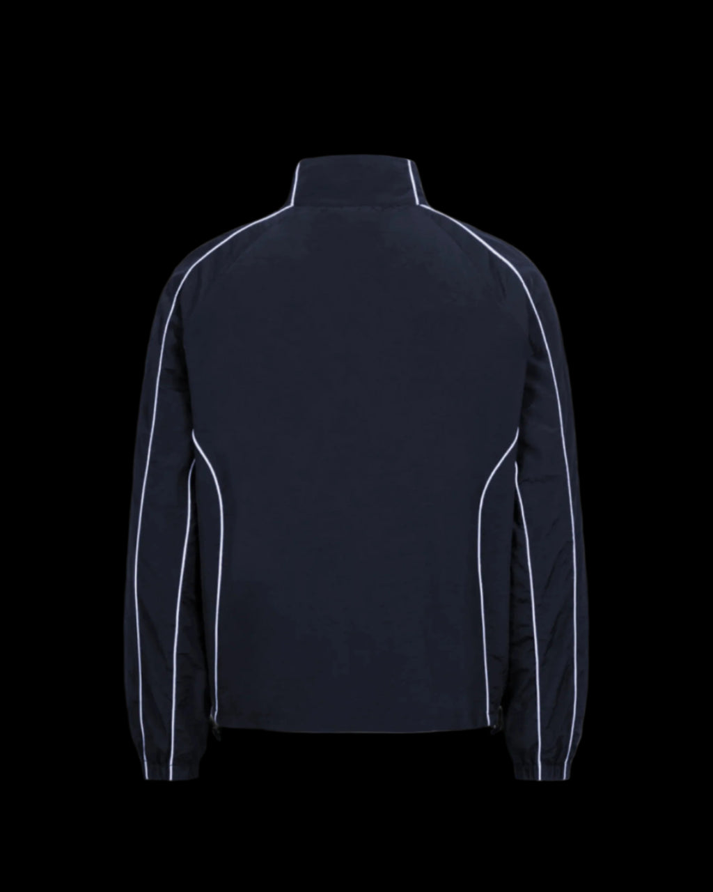 TRICOLOR PIPED ELEGANCE JACKET BLUE