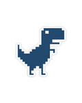 BLUE DINO STICKER