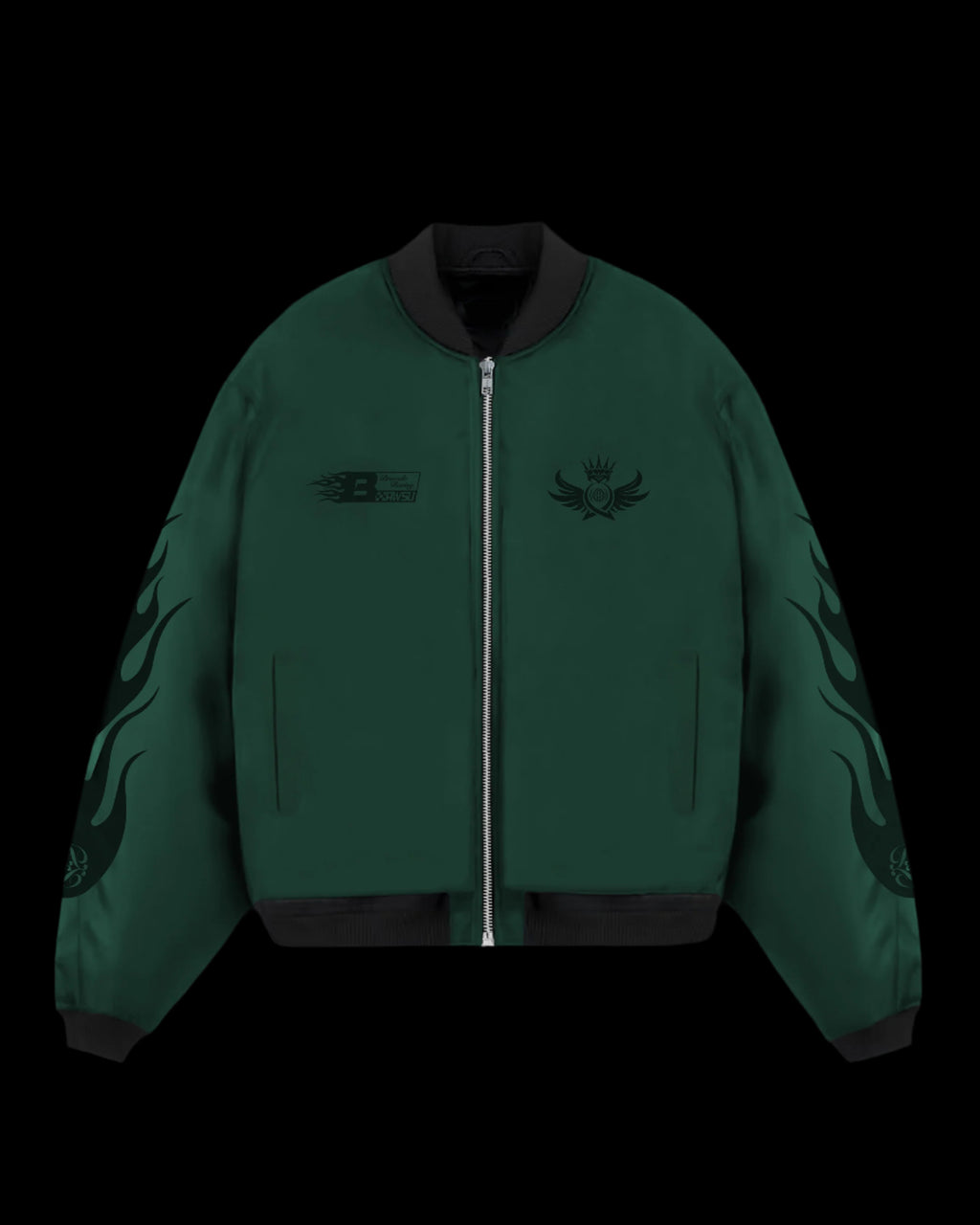 VELOCITY GREEN BOMBER VARSITY