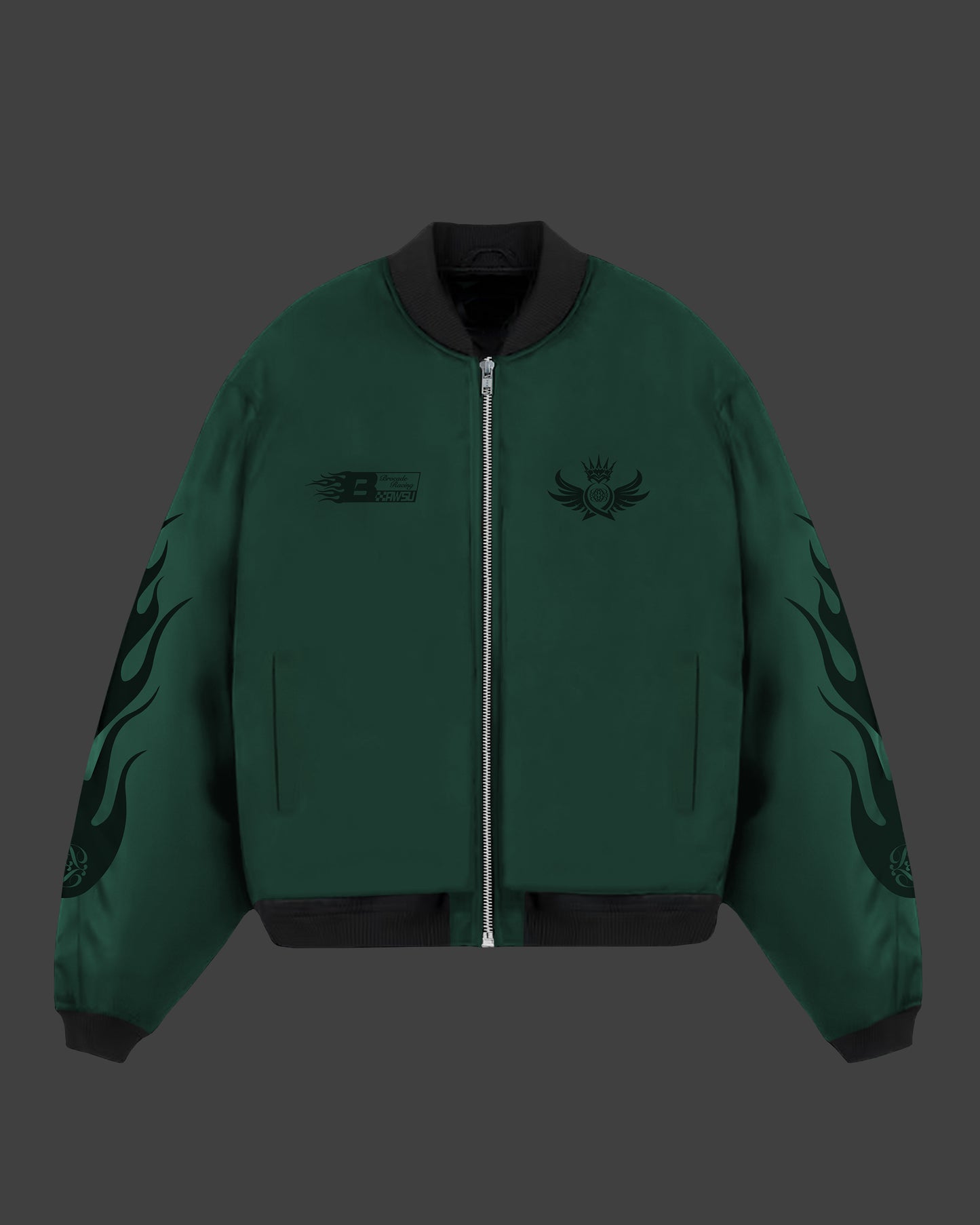 VELOCITY GREEN BOMBER VARSITY