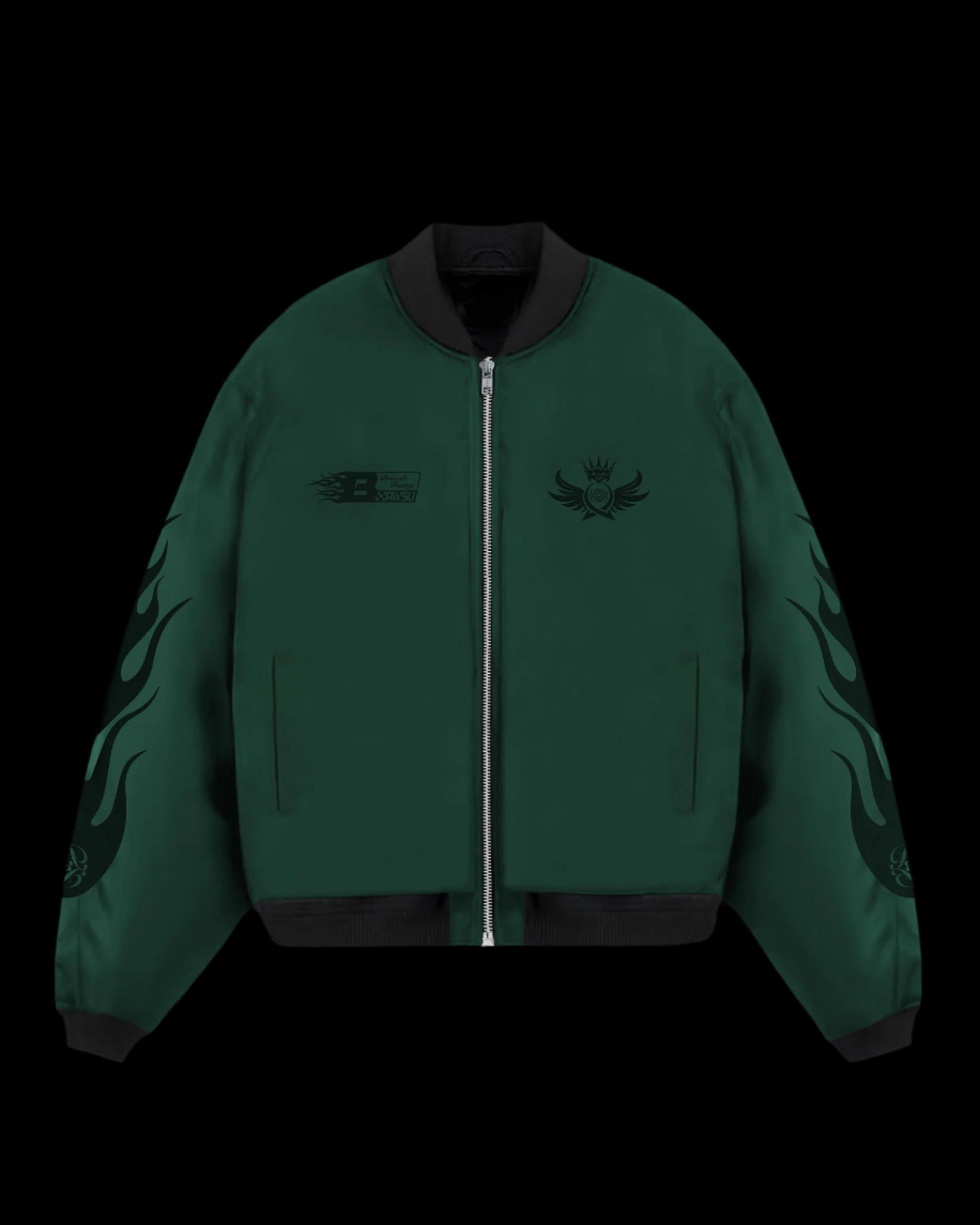 VELOCITY GREEN BOMBER VARSITY