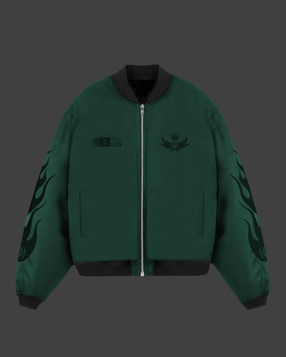 VELOCITY GREEN BOMBER VARSITY