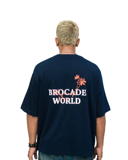 BROCADE WORLD TEE