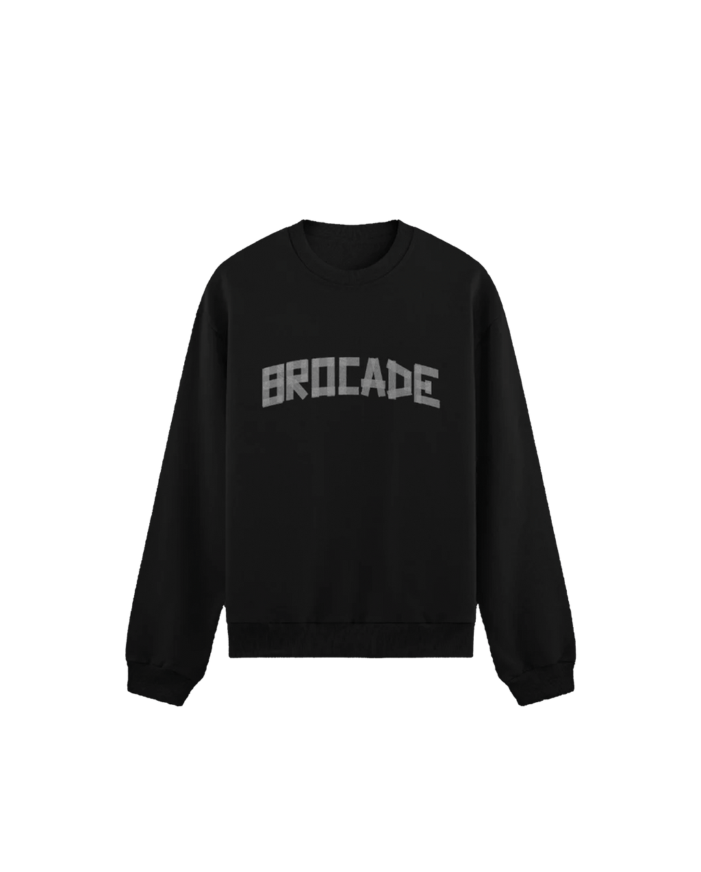 BROCADE TAPE SWEATSHIRT (BLACK)