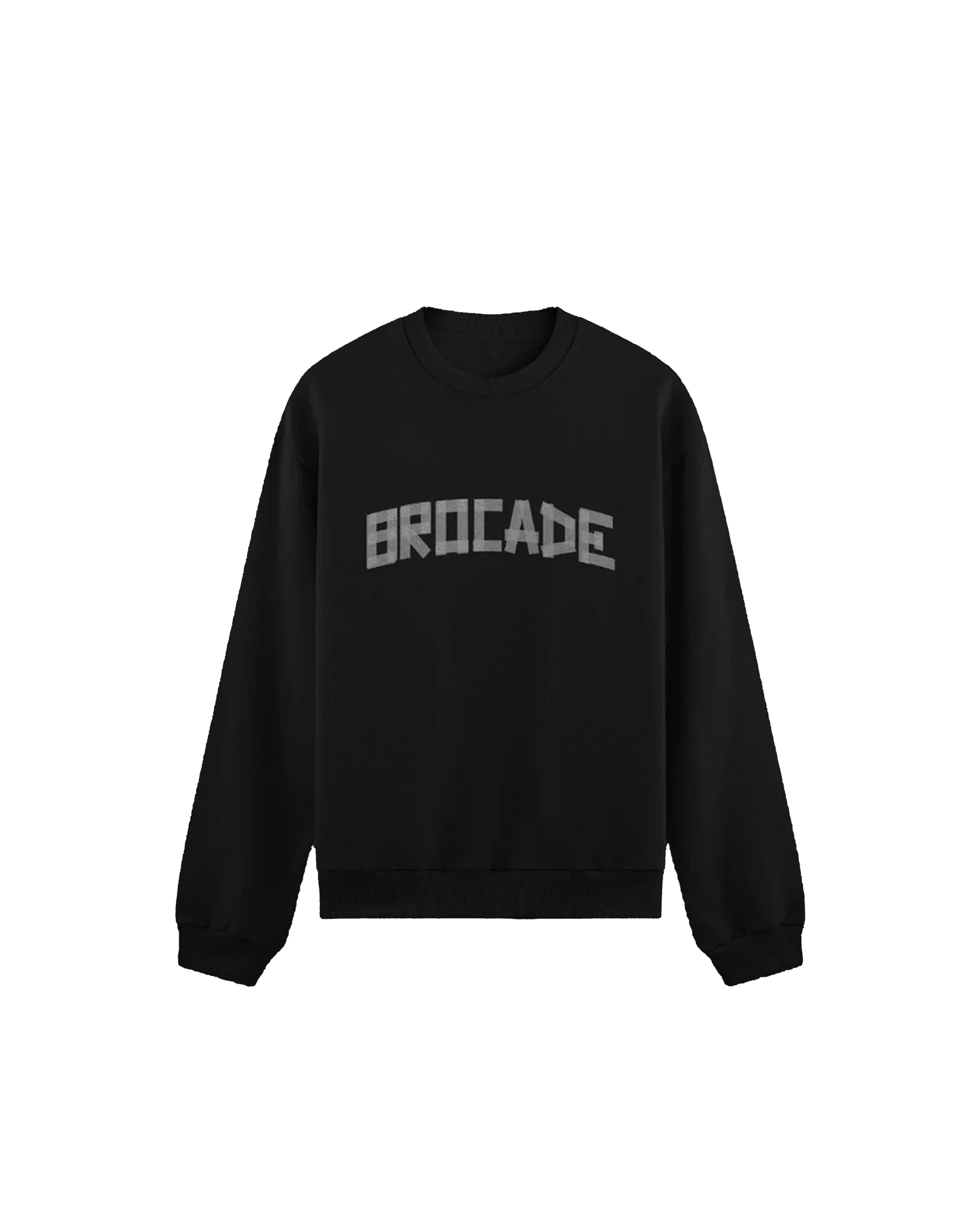 BROCADE TAPE SWEATSHIRT (BLACK)
