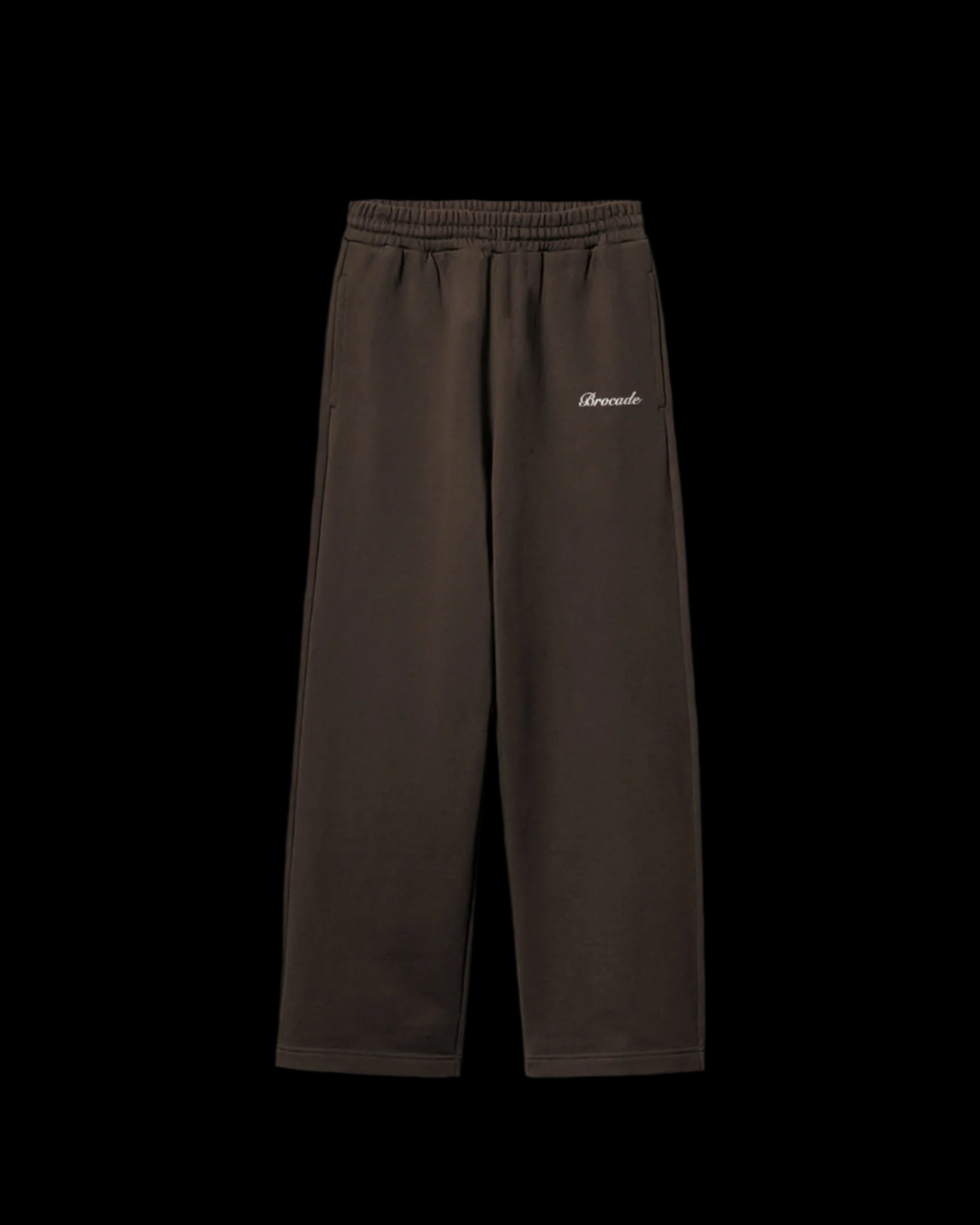 Brown Basic Trouser Front