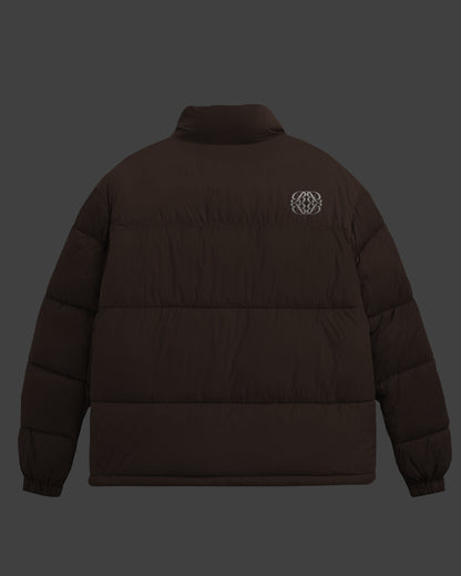 CORDUROY BROWN PUFFER