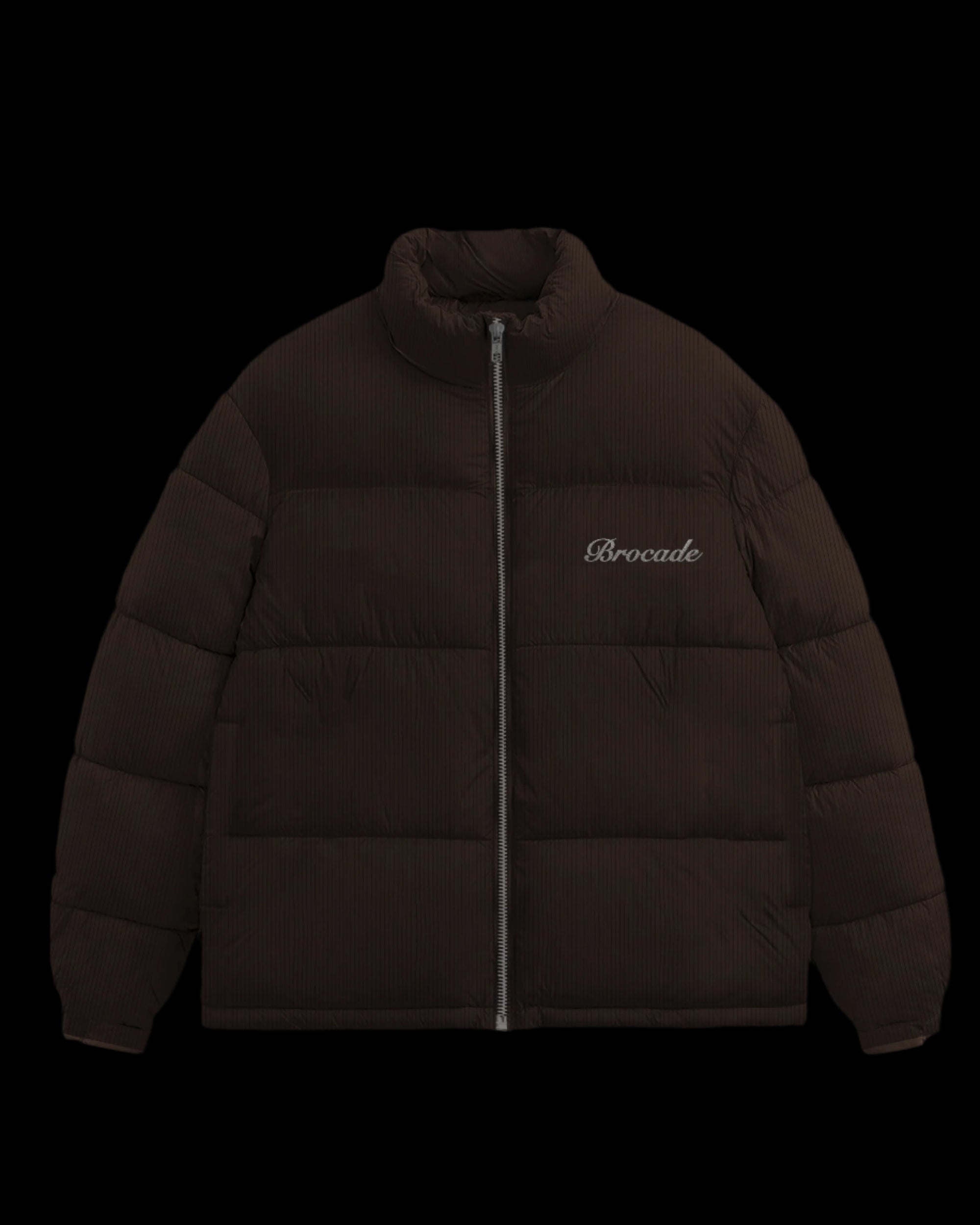 CORDUROY BROWN PUFFER