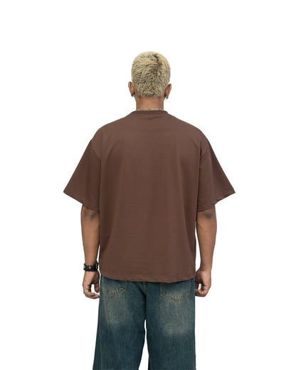 Brown Basic Tee