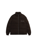 CORDUROY BROWN PUFFER