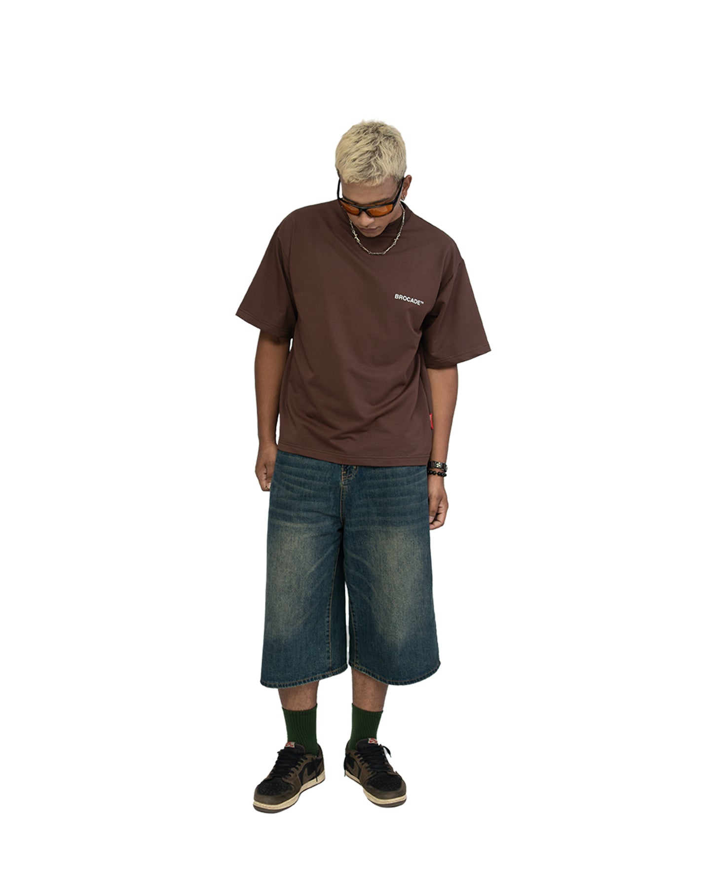 Brown Basic Tee