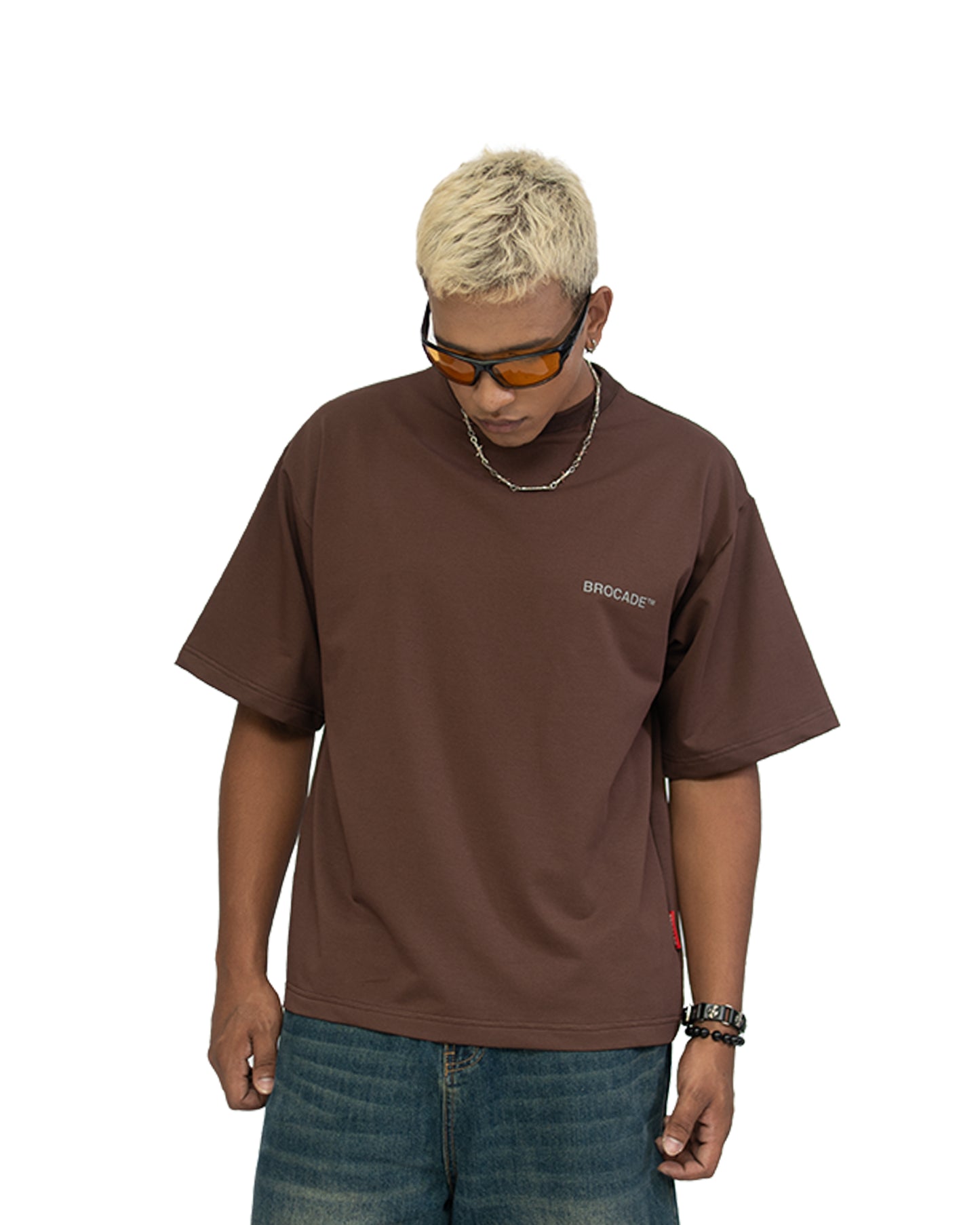 Brown Basic Tee