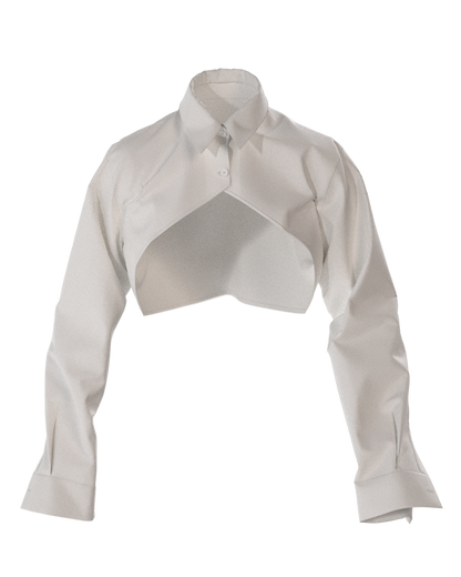 CONTRALINE-MINI-CROP-WHITE-SHIRT