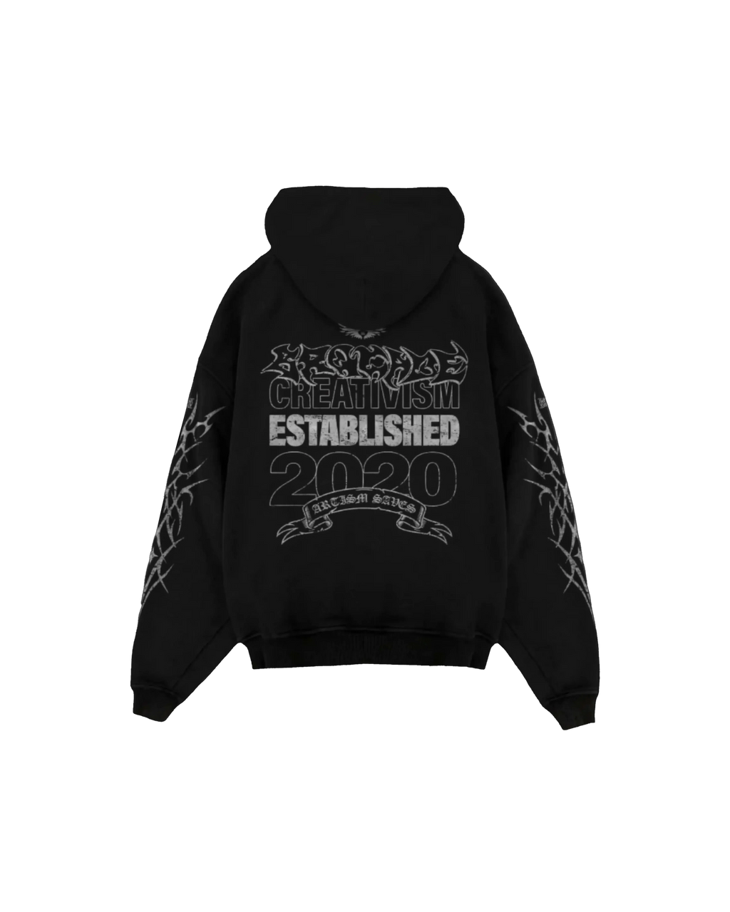 CREATIVISM CHRONICLES BLACK HOODIE