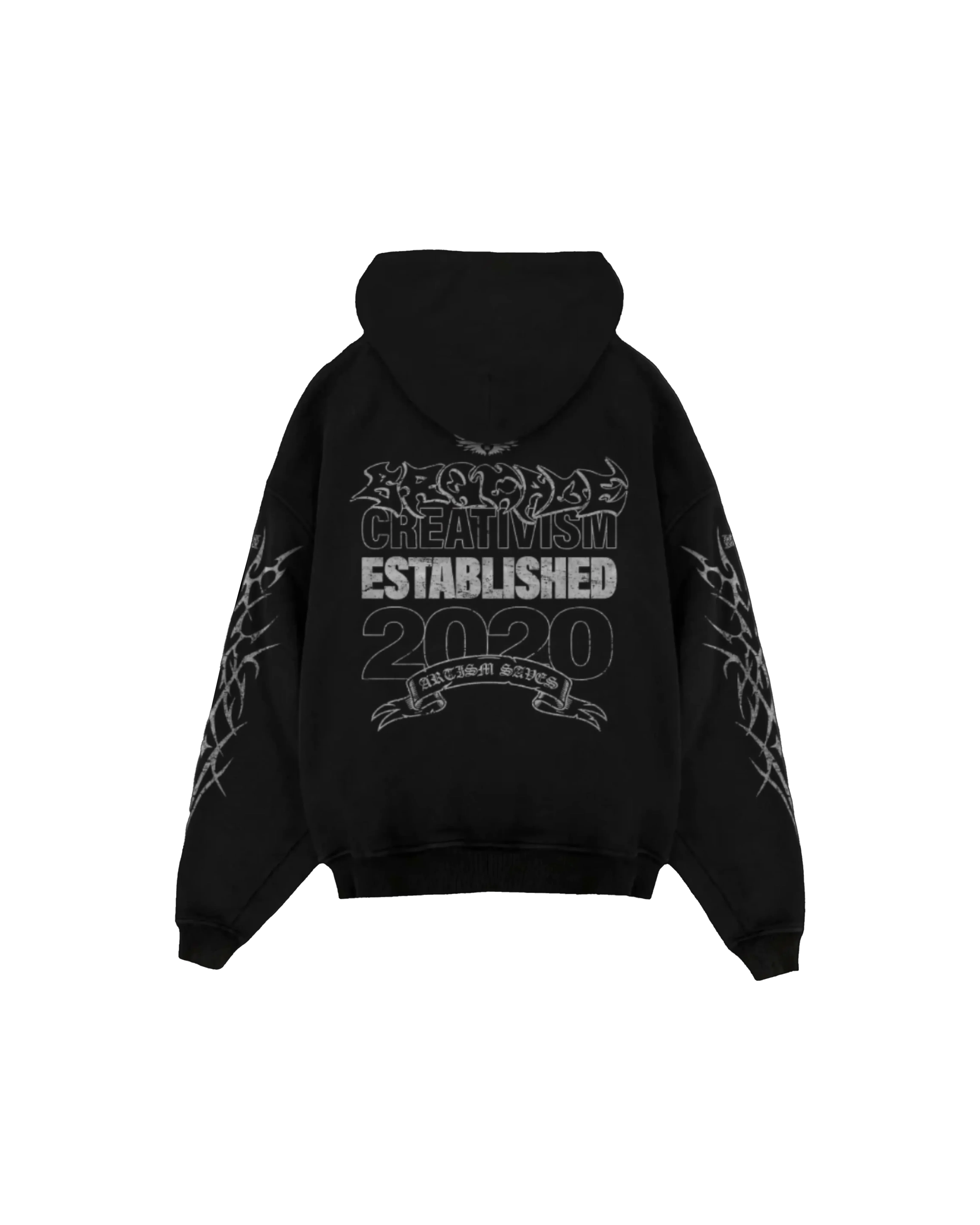 CREATIVISM CHRONICLES BLACK HOODIE