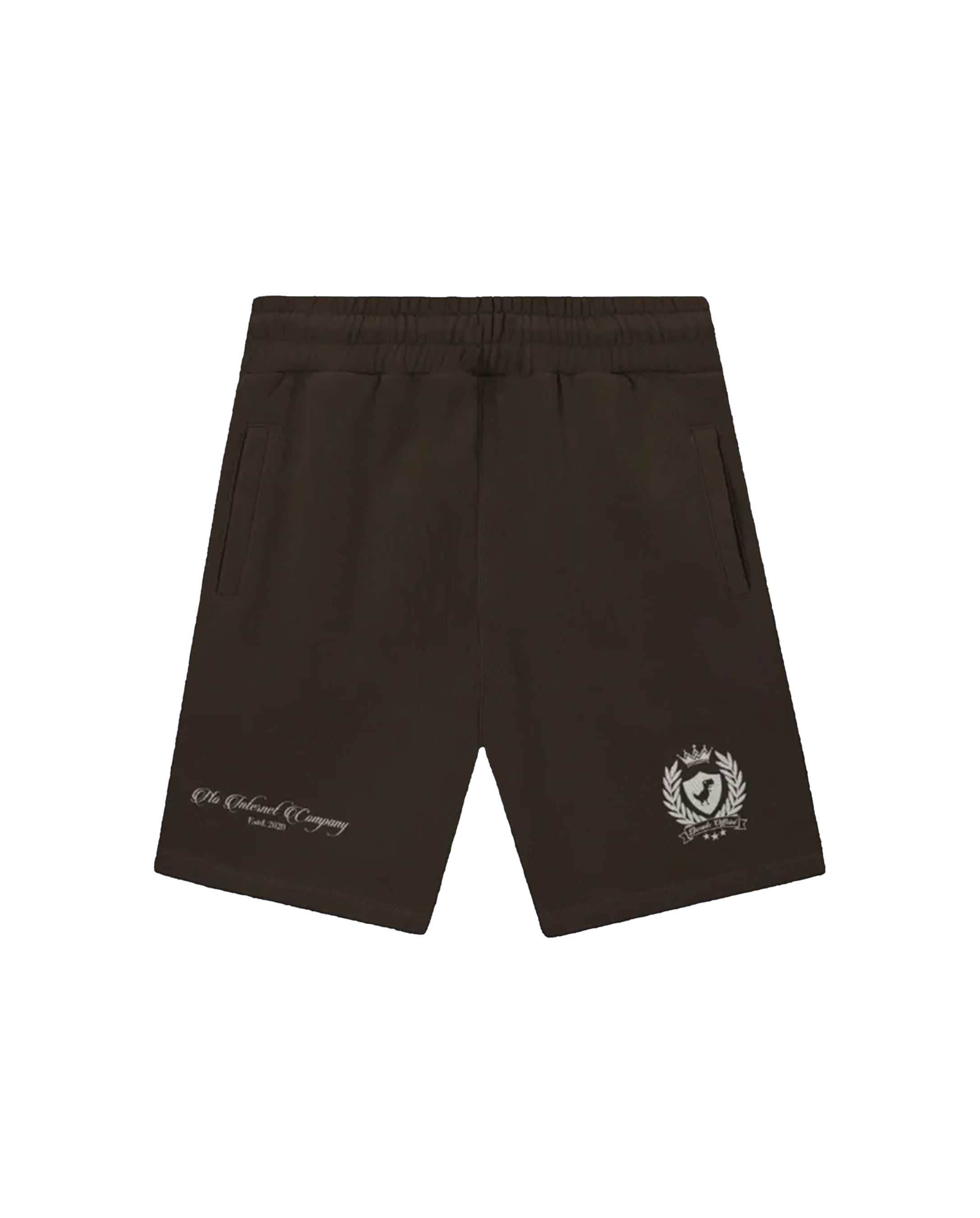 CREST SHORTS (BROWN)