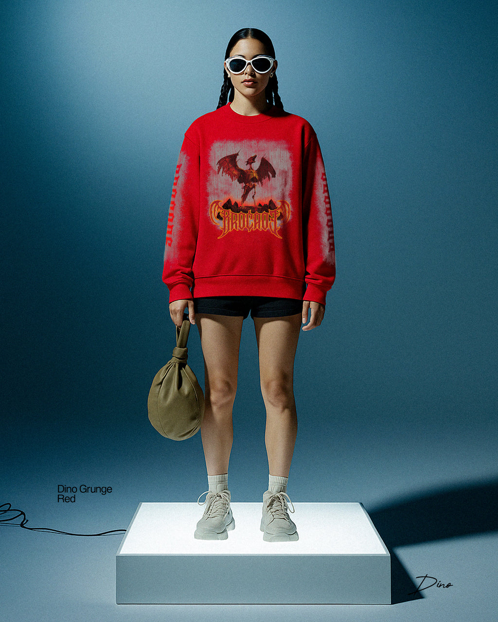DINO GRUNGE (RED)