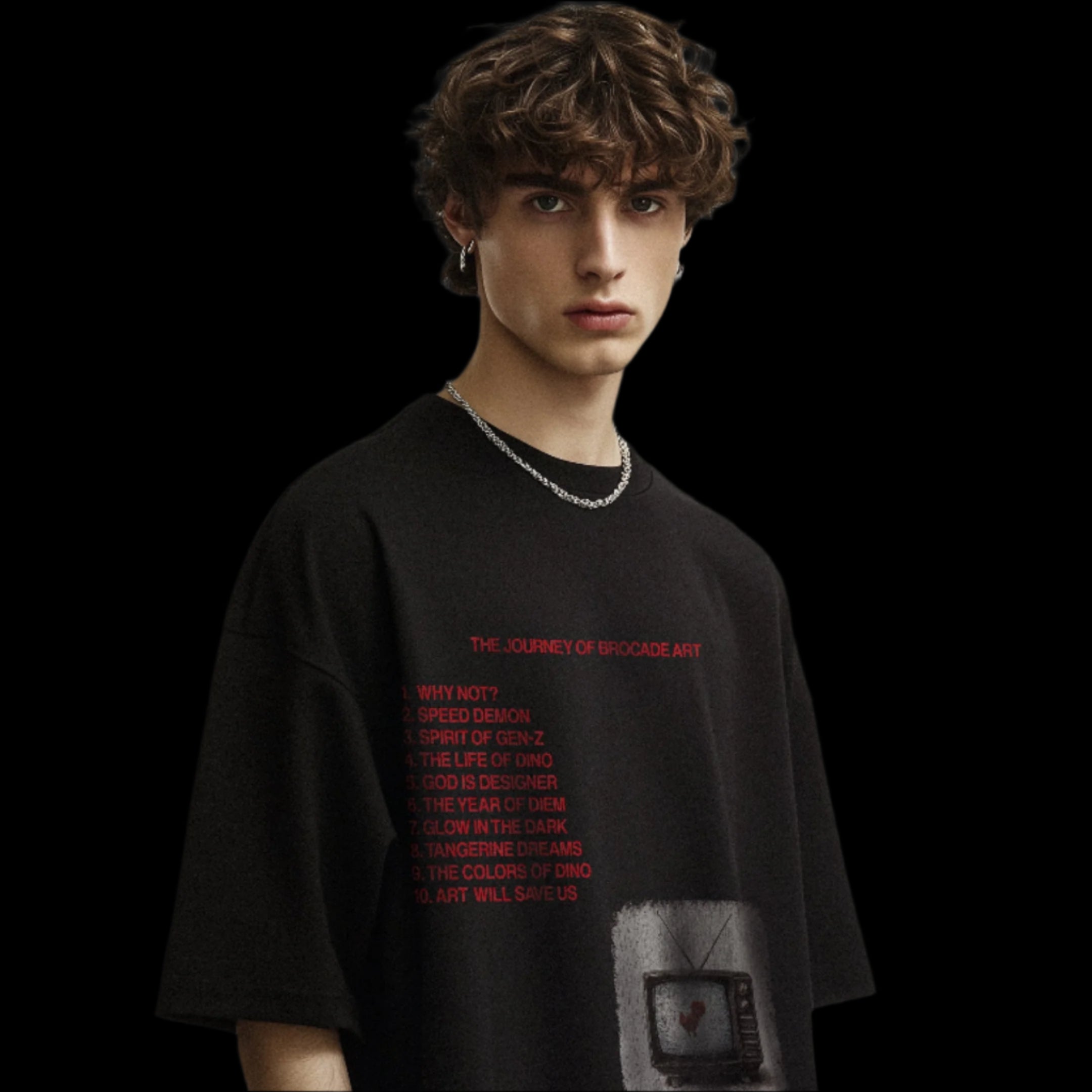 JOURNEY OF BROCADE TEE