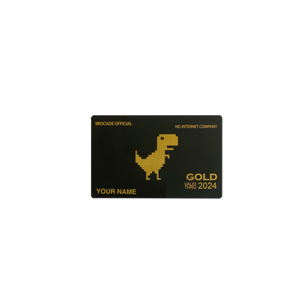 GOLD MEMBERSHIP CARD