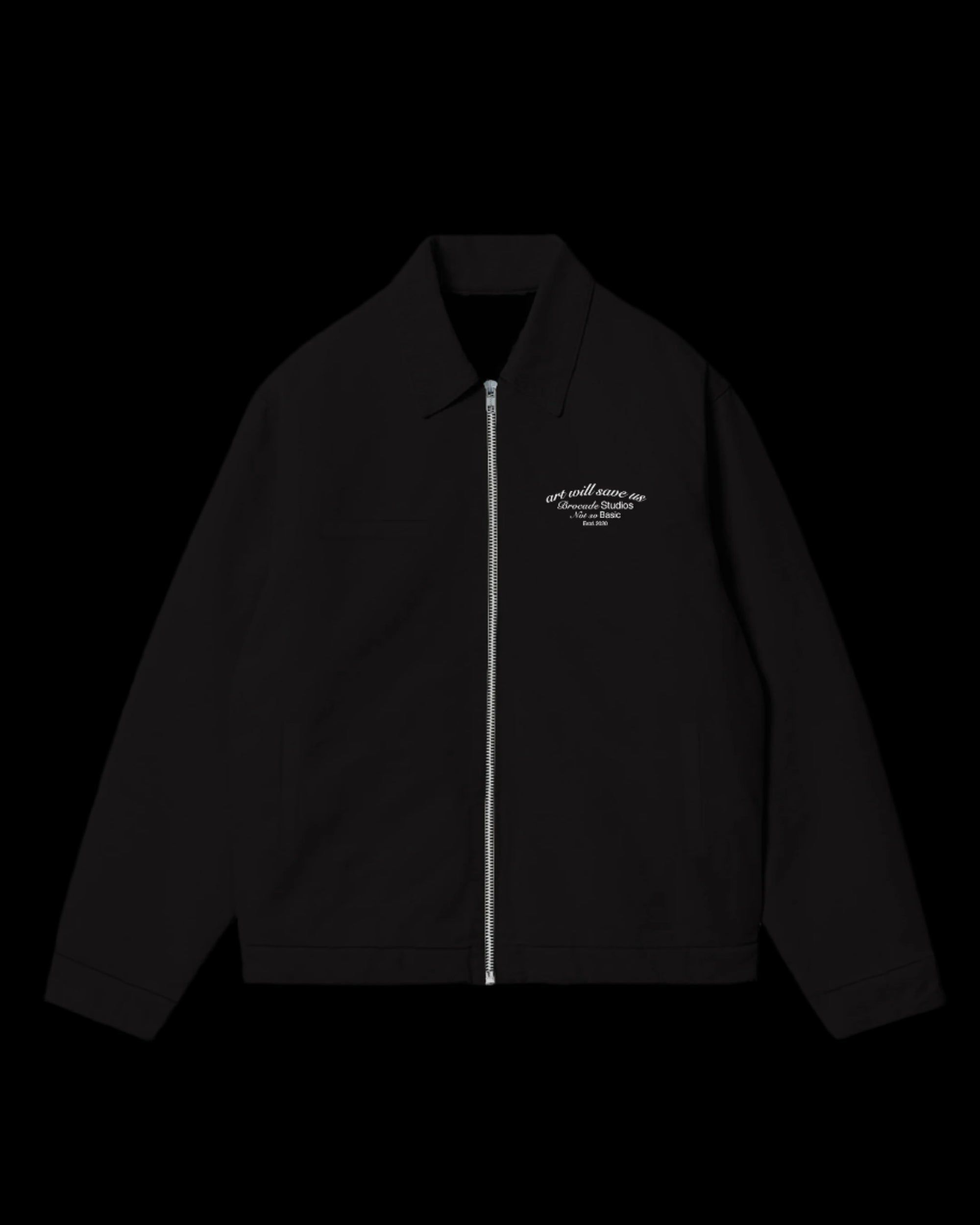 BLACK CORE TWILL JACKET