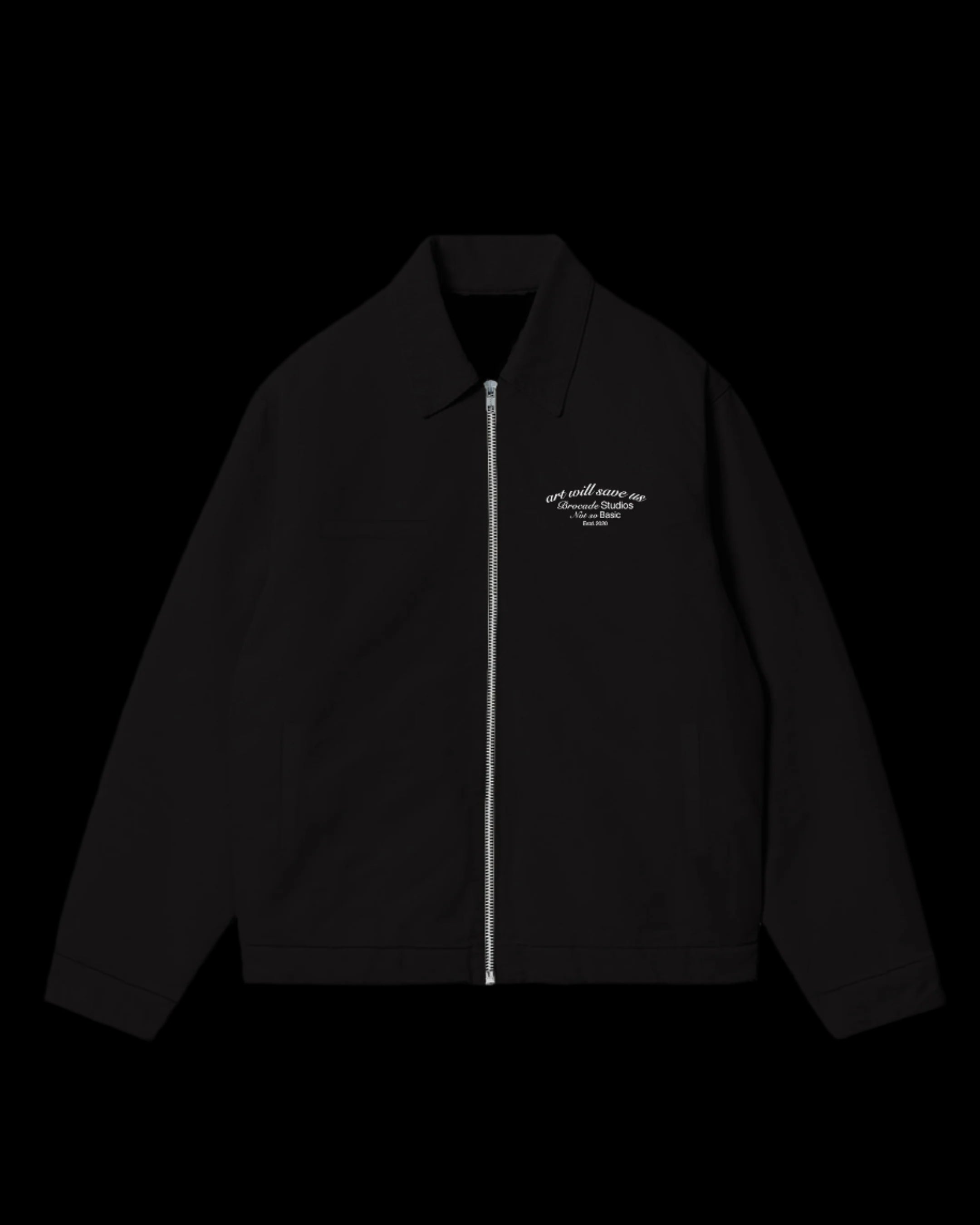 BLACK CORE TWILL JACKET