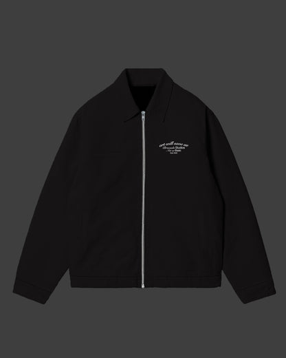 BLACK CORE TWILL JACKET