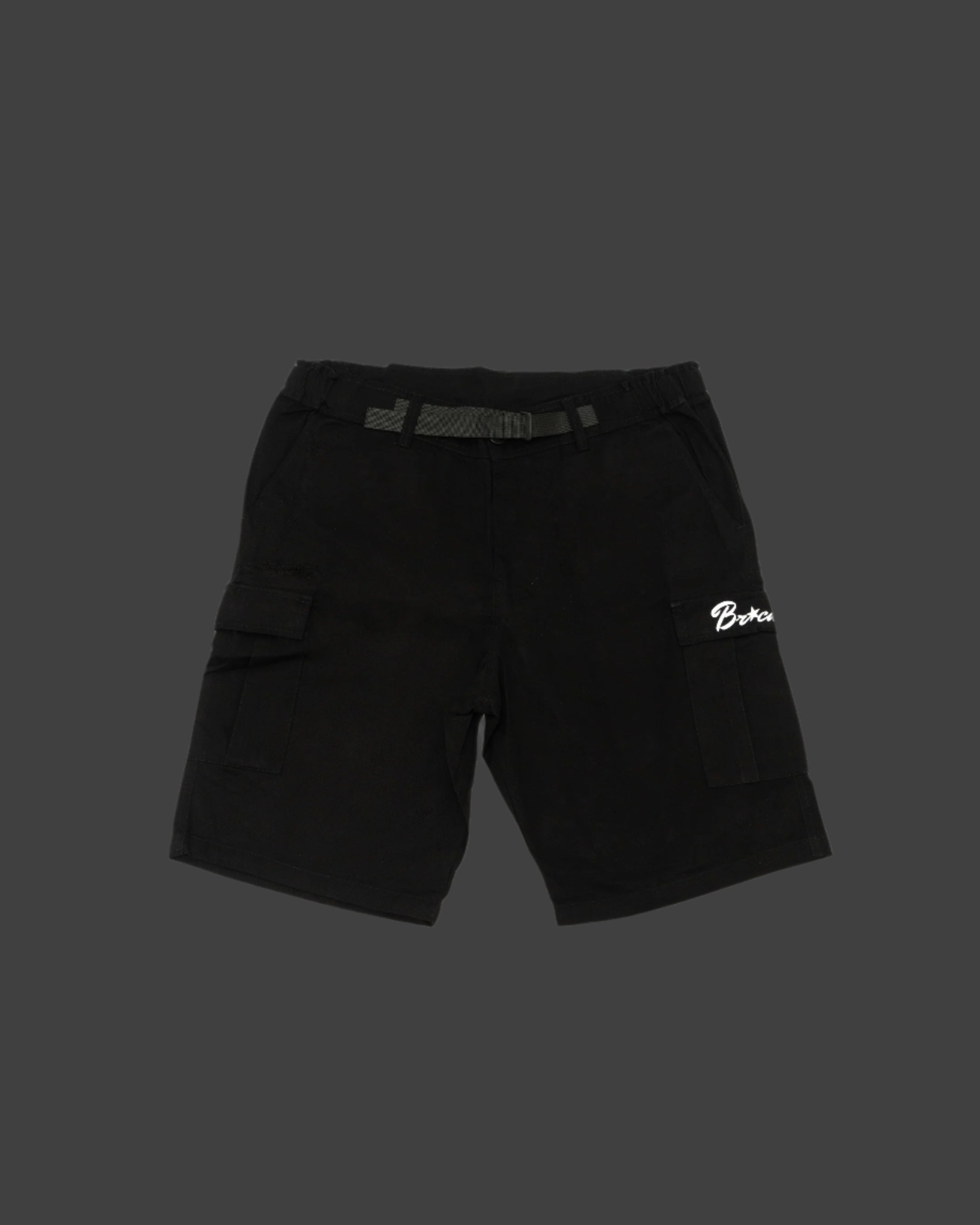 Glow in the Dark Black Shorts