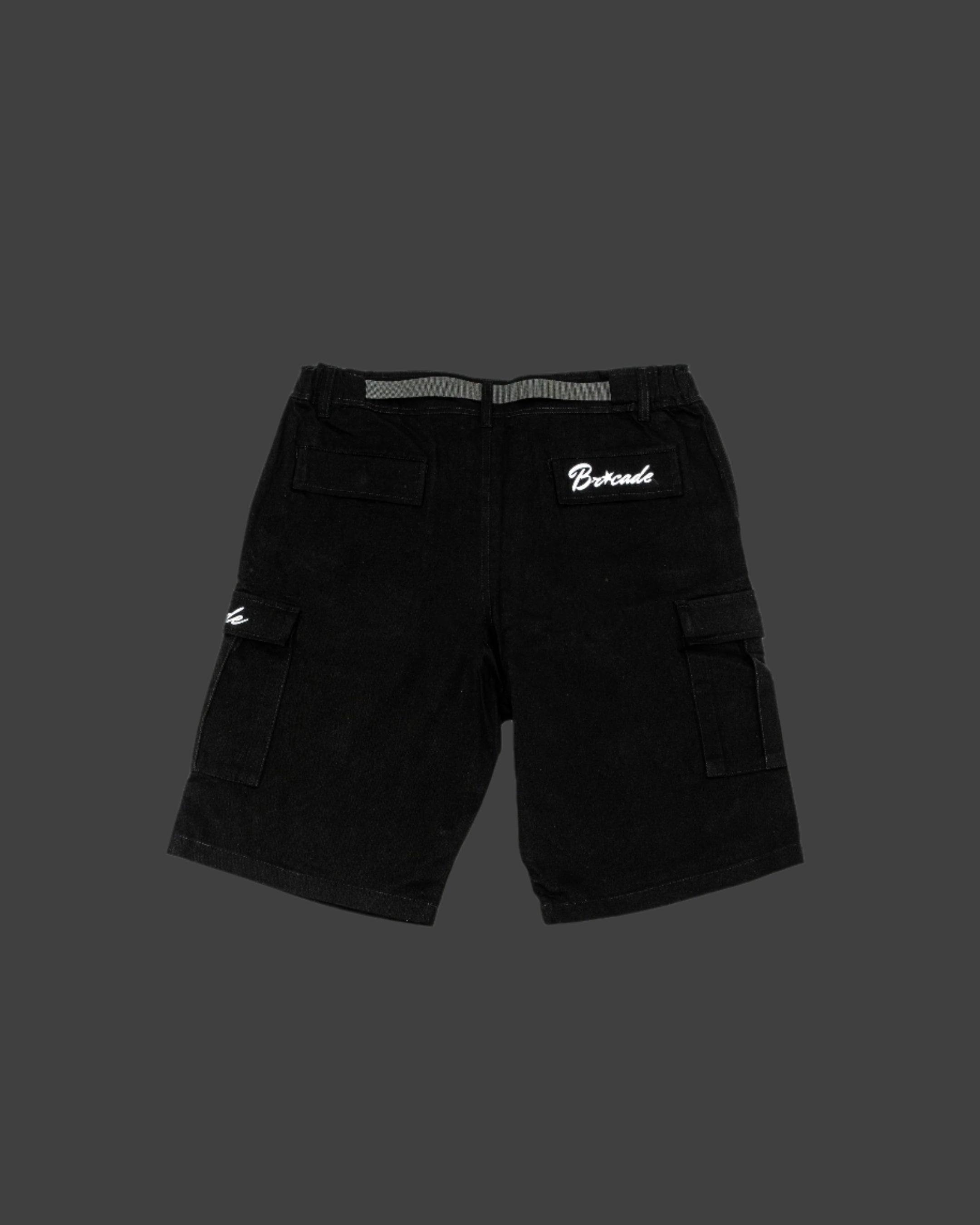 Glow in the Dark Black Shorts