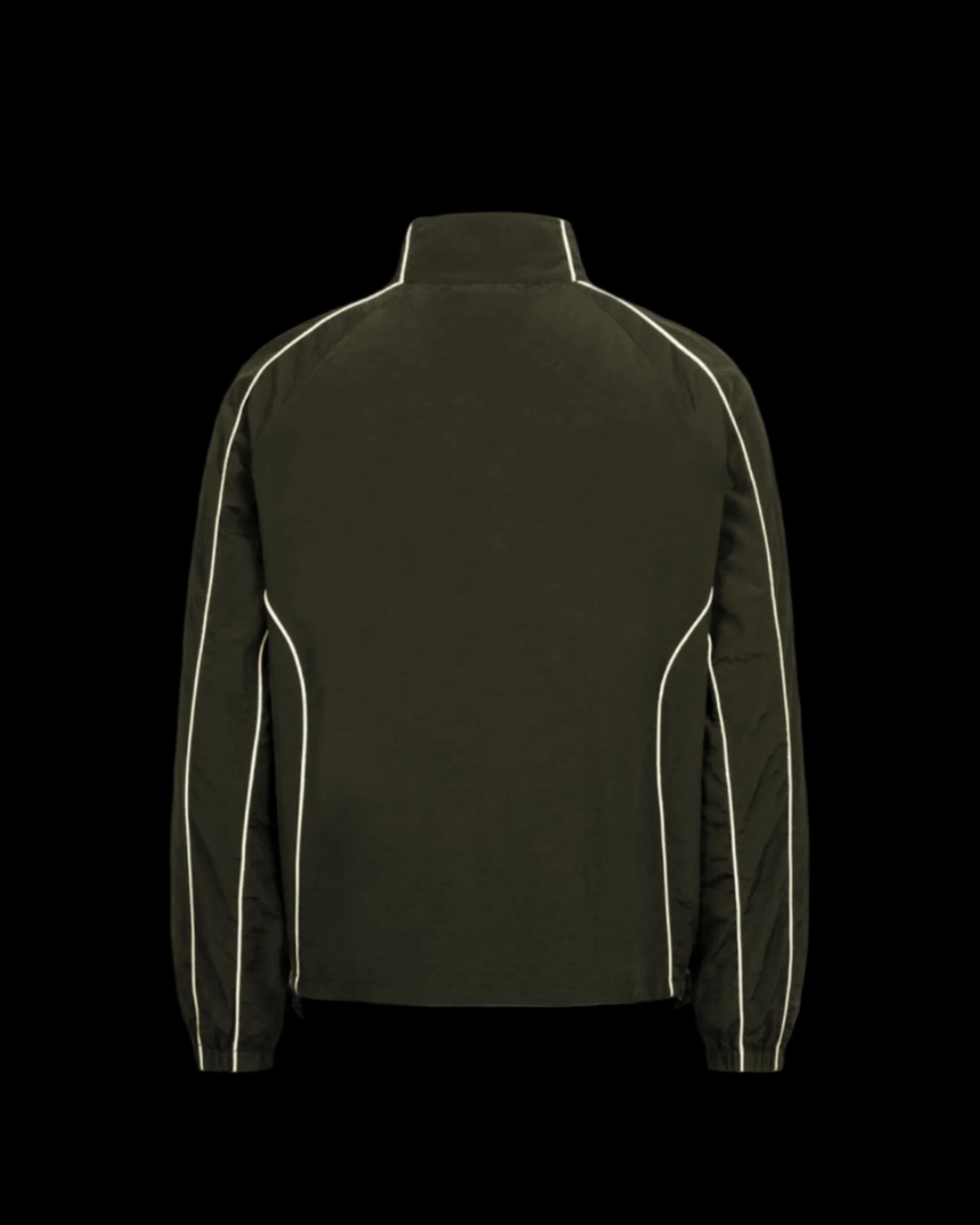TRICOLOR PIPED ELEGANCE JACKET GREEN
