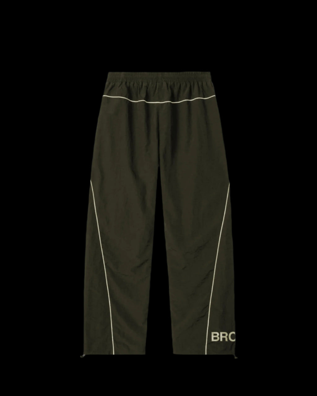 TRICOLOR PIPED ELEGANCE TROUSER GREEN