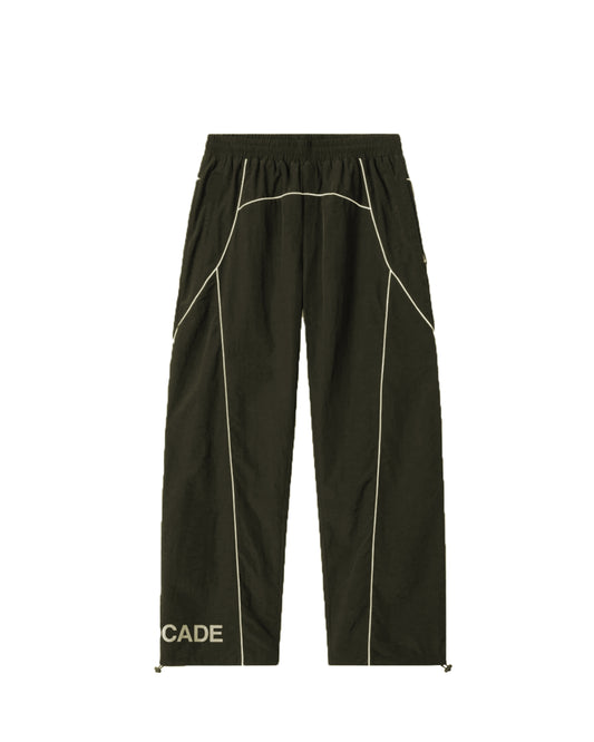 TRICOLOR PIPED ELEGANCE TROUSER GREEN