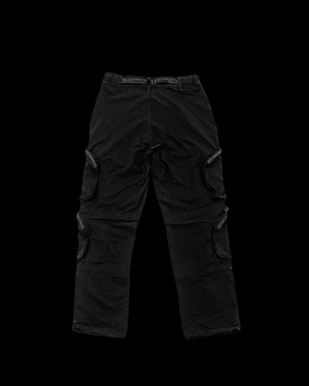 HEXA UTILITY CARGO PANTS (BLACK)