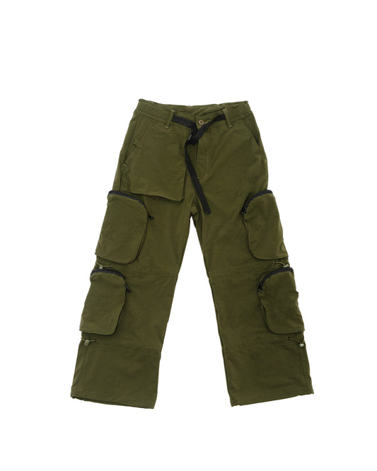 HEXA UTILITY CARGO PANTS (GREEN)