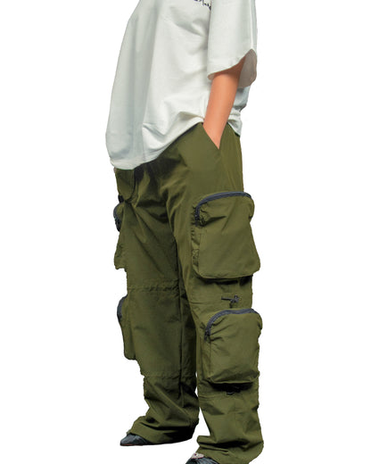 HEXA UTILITY CARGO PANTS (GREEN)