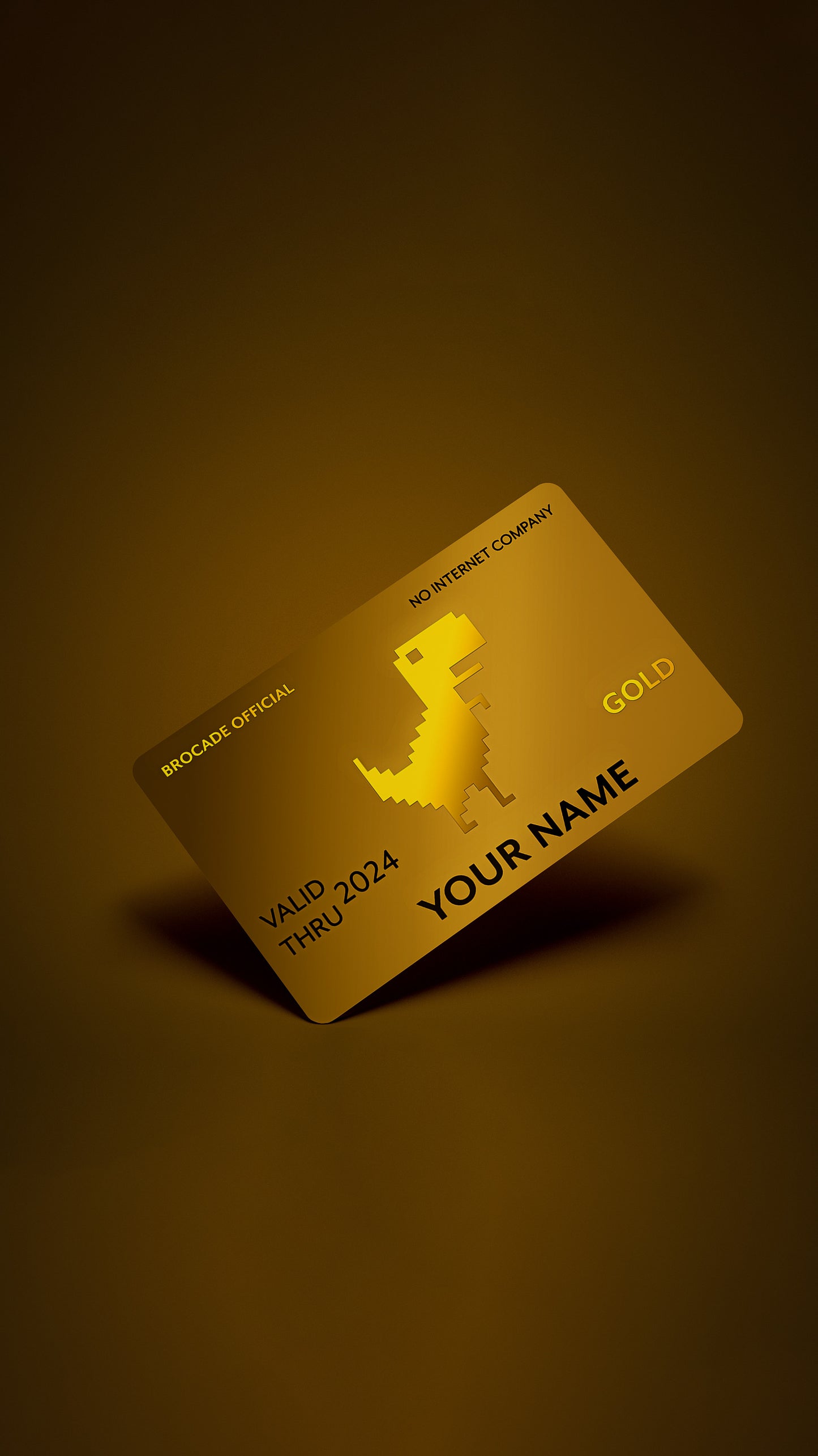 GOLD MEMBERSHIP CARD