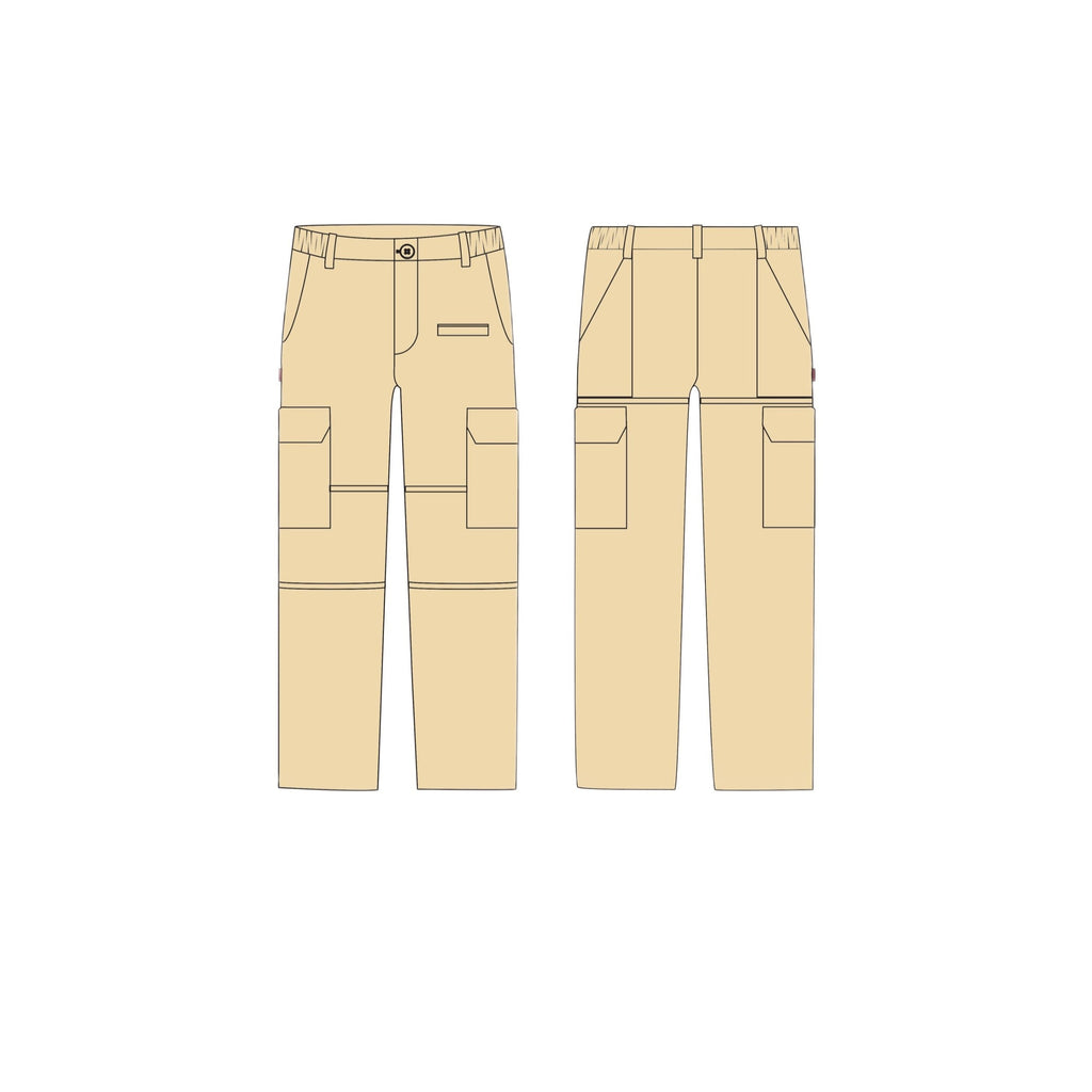 CHECKMATE-beige cargo