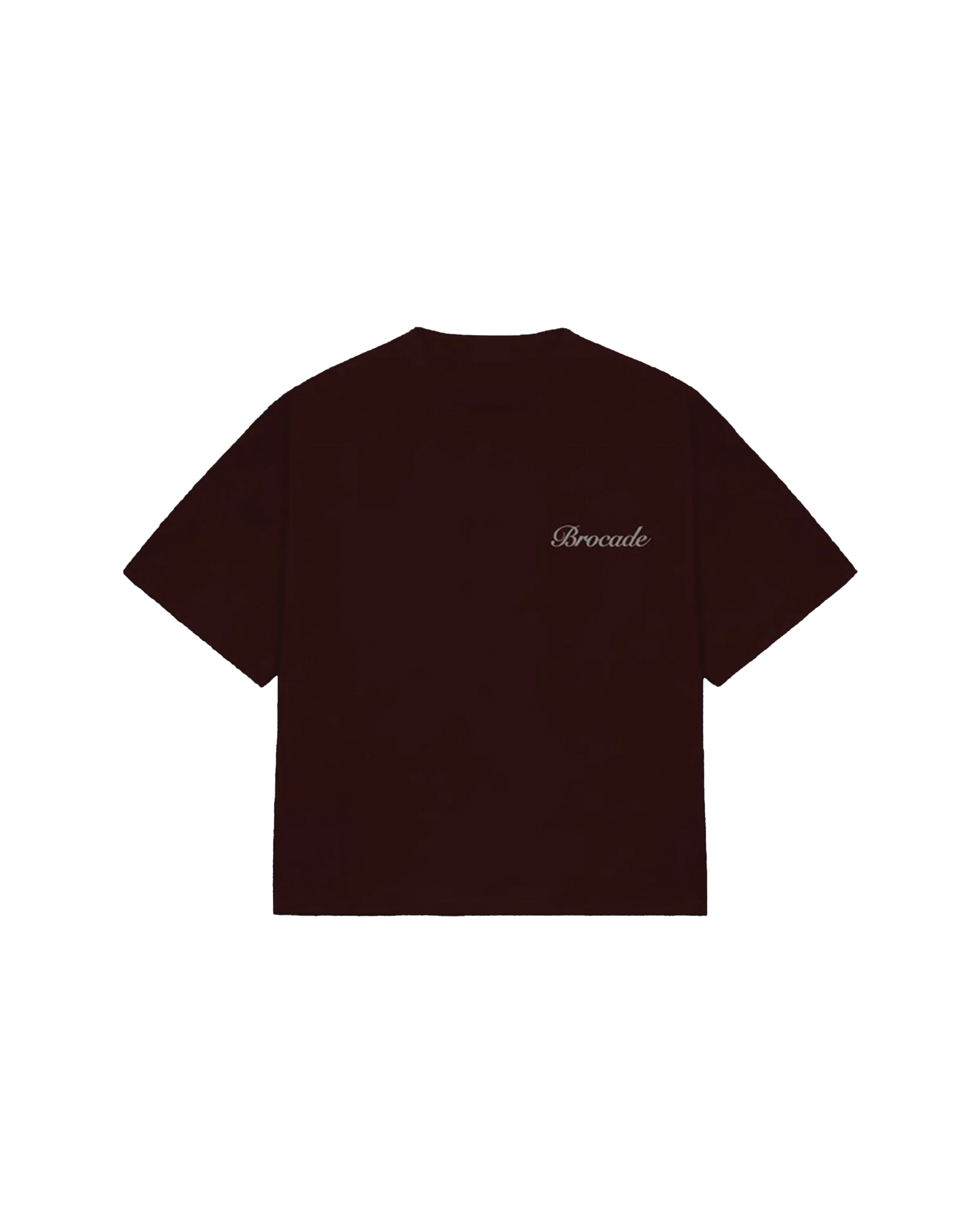 WAFFLE BASIC TEE (MAROON)