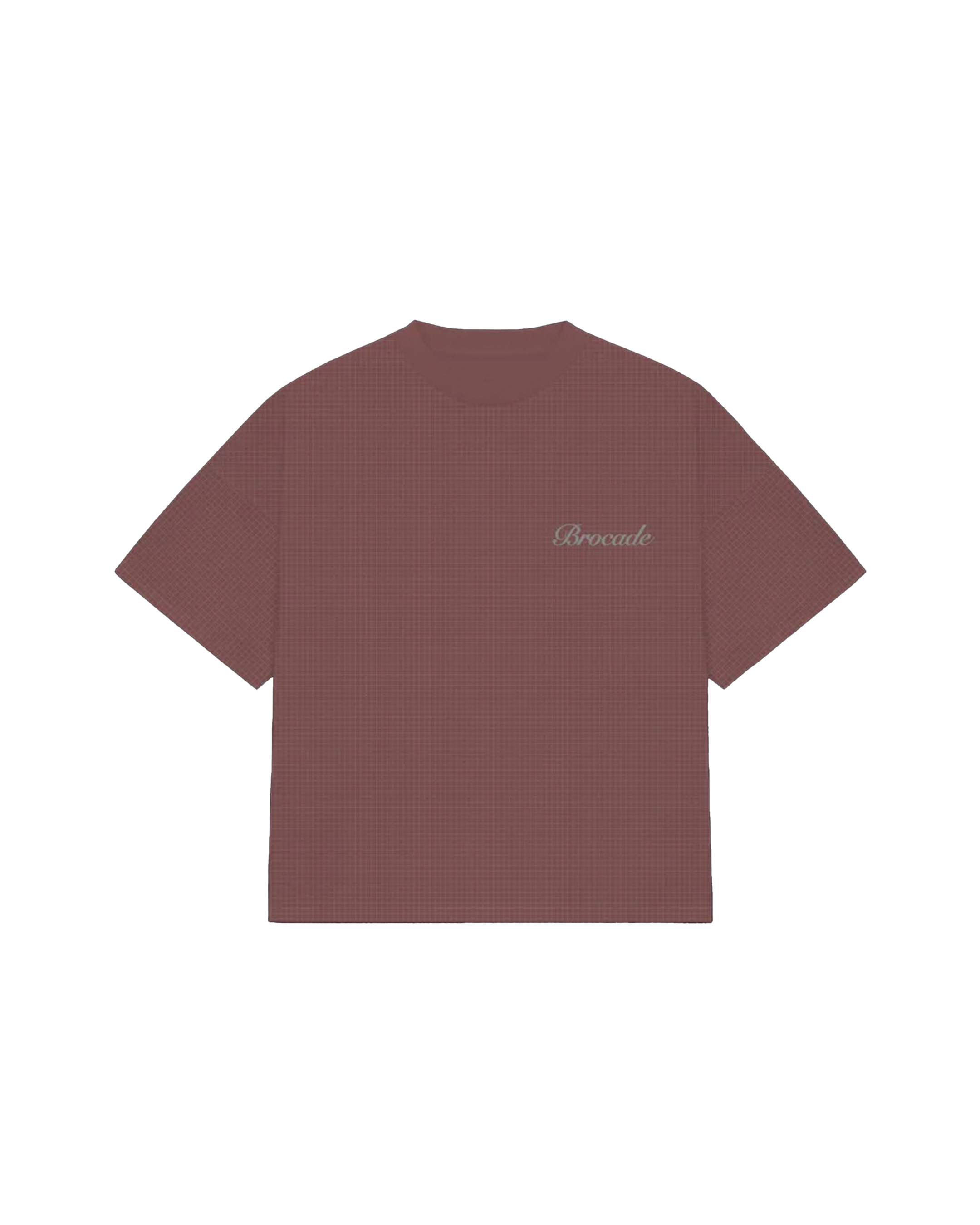 WAFFLE BASIC TEE (PINK)