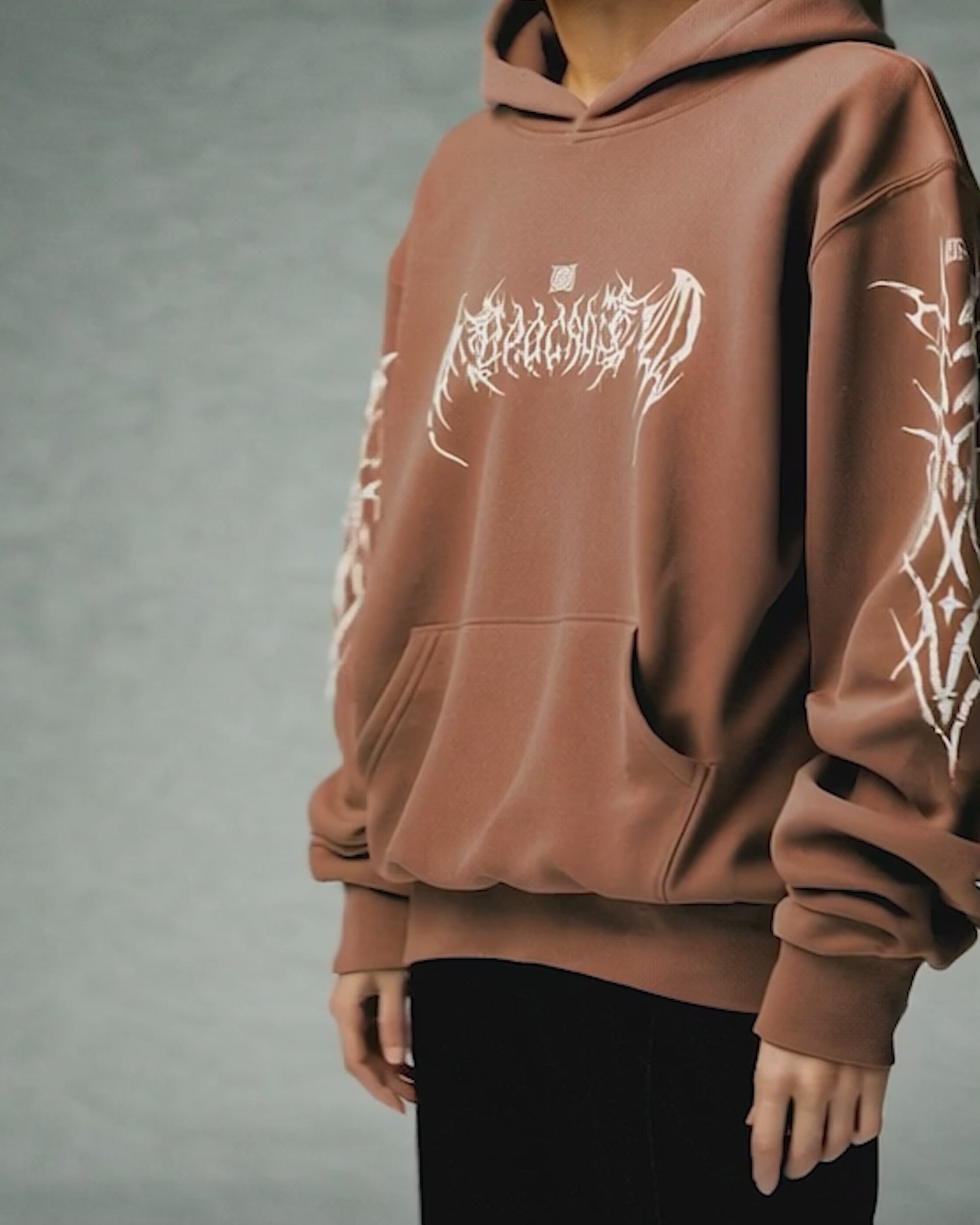 CREATIVISM CHRONICLES BROWN HOODIE