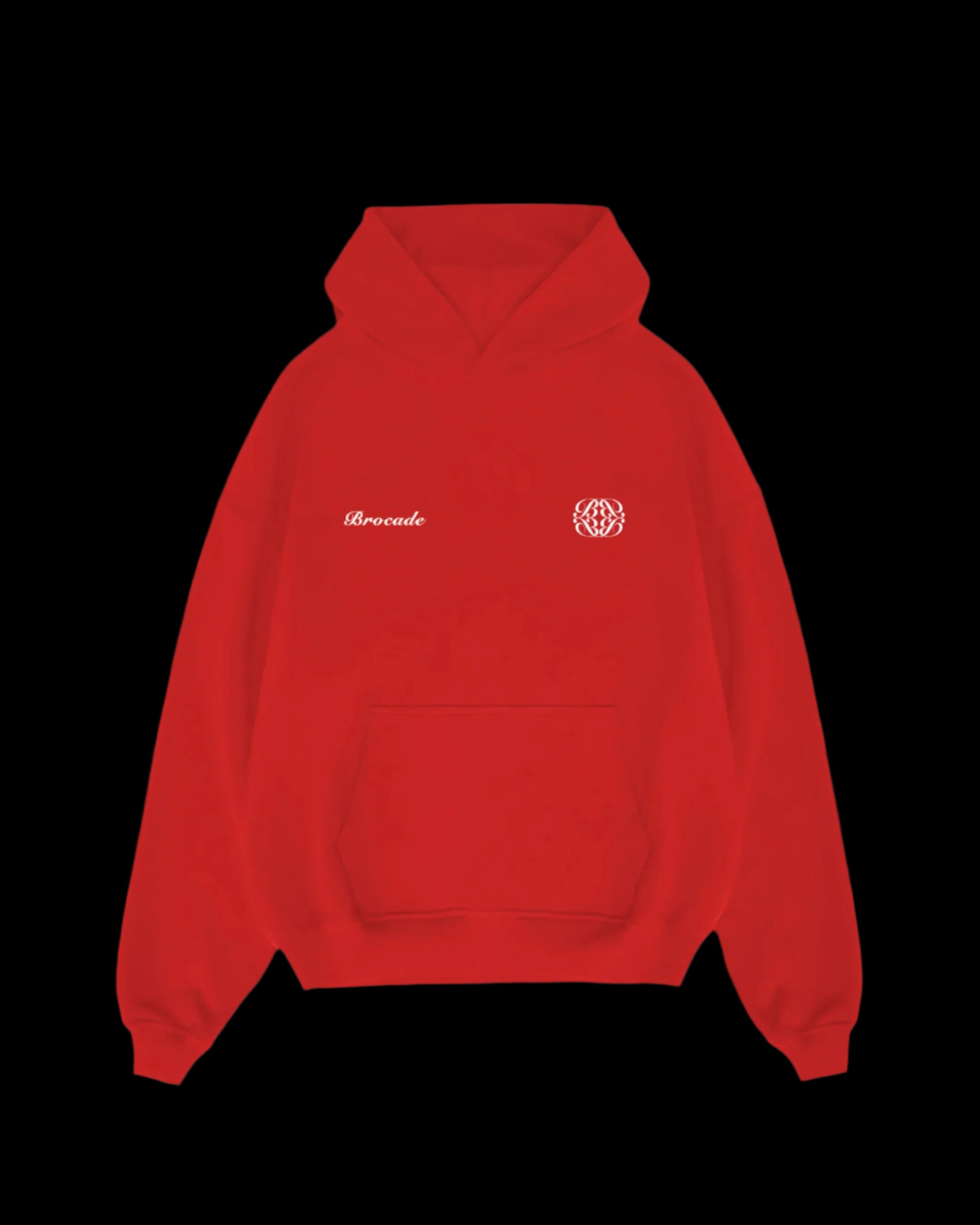 RED BASIC HOODIE