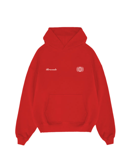 RED BASIC HOODIE